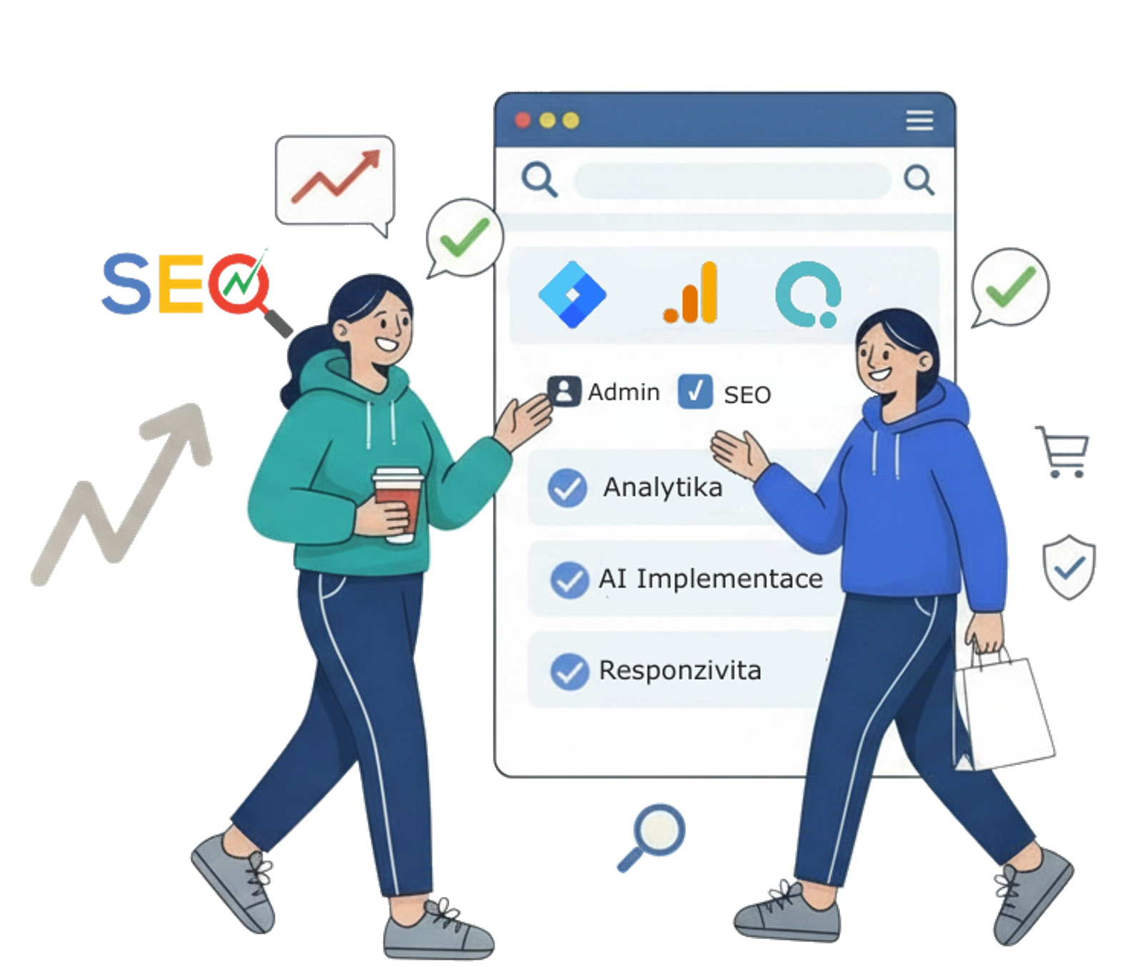 SEO a měření - posuňte se v Google žebříčku