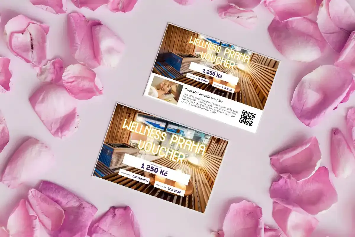 Ukázka dárkových poukazů