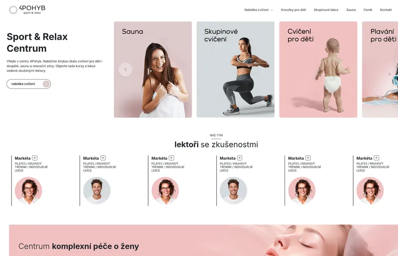 Ukázka webové platformy Booqito