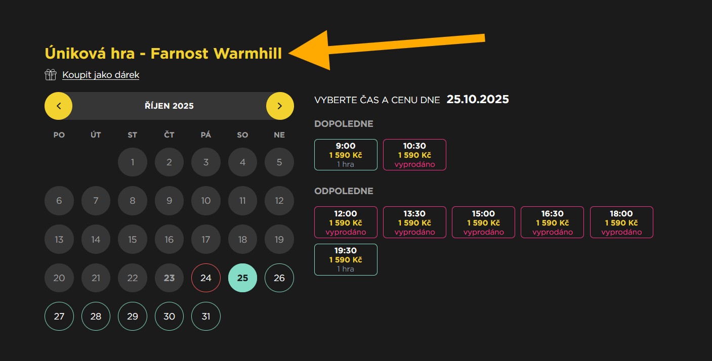 Vylepšený kalendář s lepším řazením