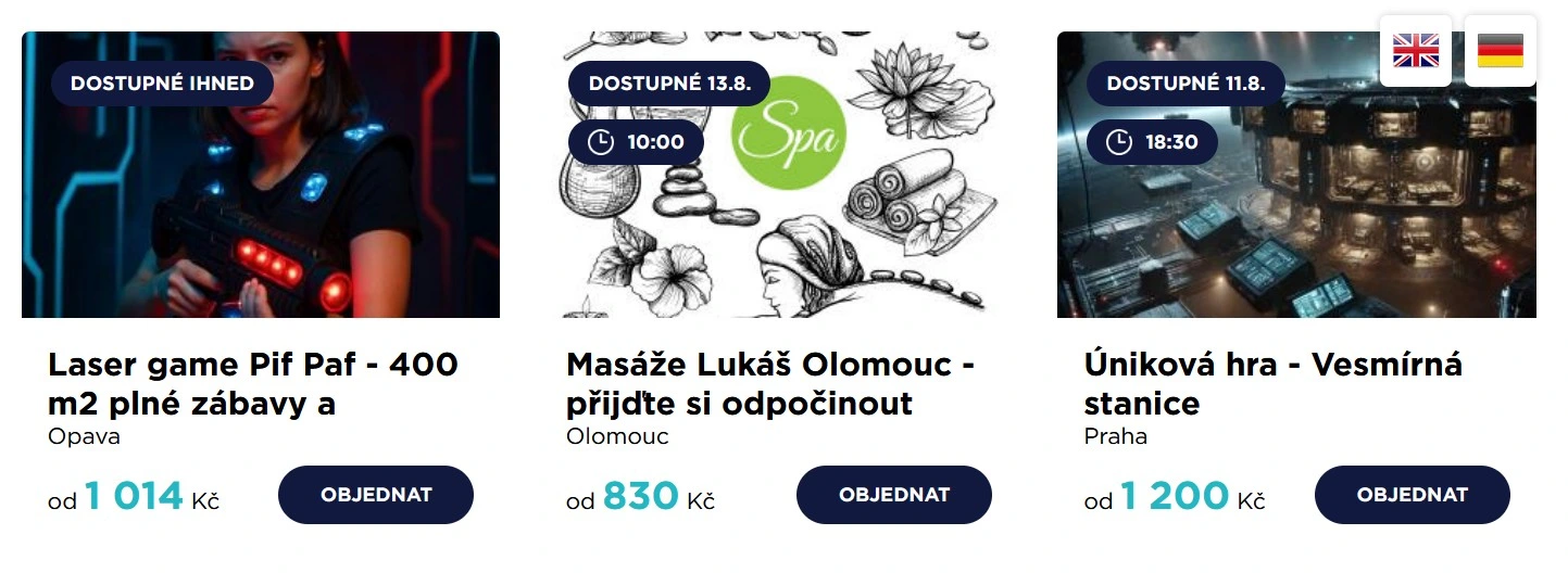 Jazykové mutace v Booqito